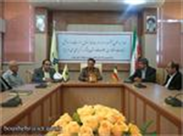 برگزاری مراسم معارفه سرپرست حراست اداره کل ارتباطات و فناوری اطلاعات استان بوشهر